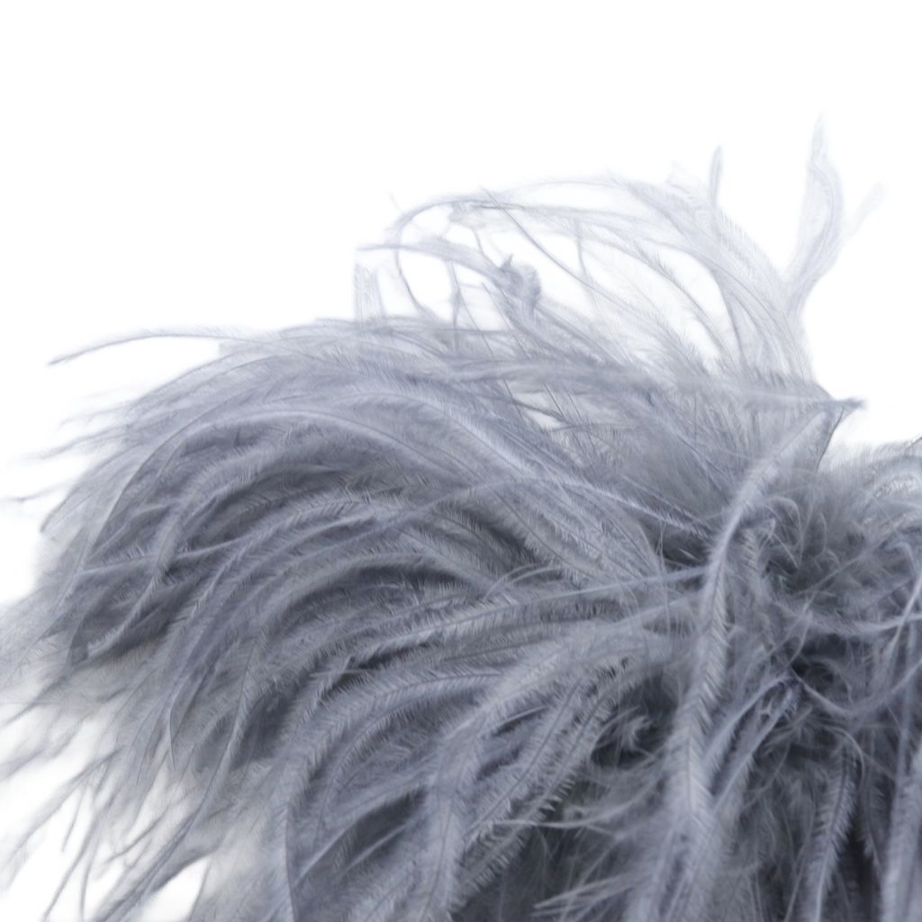 INDRESS/インドレス】 Ostrich feacher broach Indress