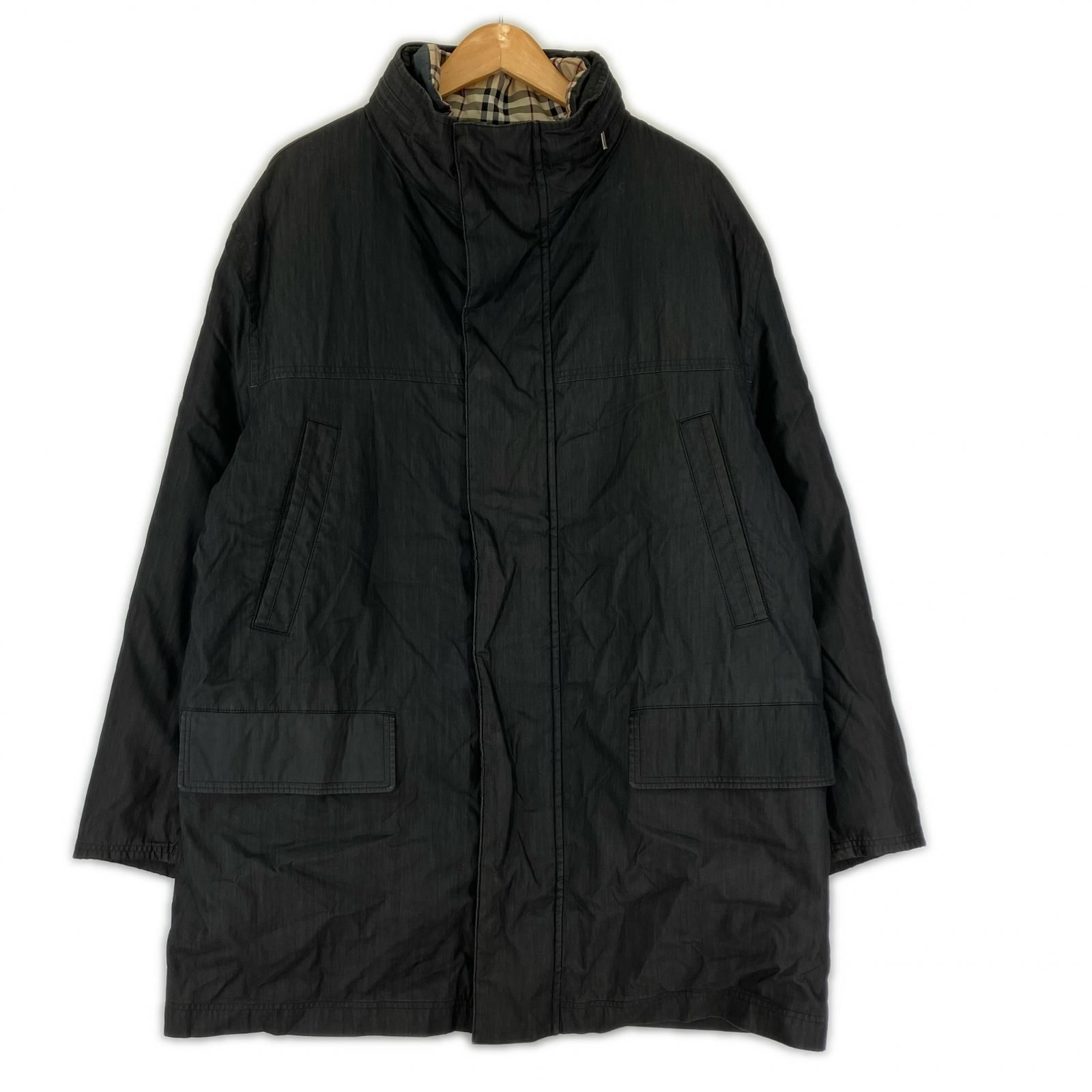 BURBERRY バーバリー ライナー付きコート sizeM/ブラック - メルカリ