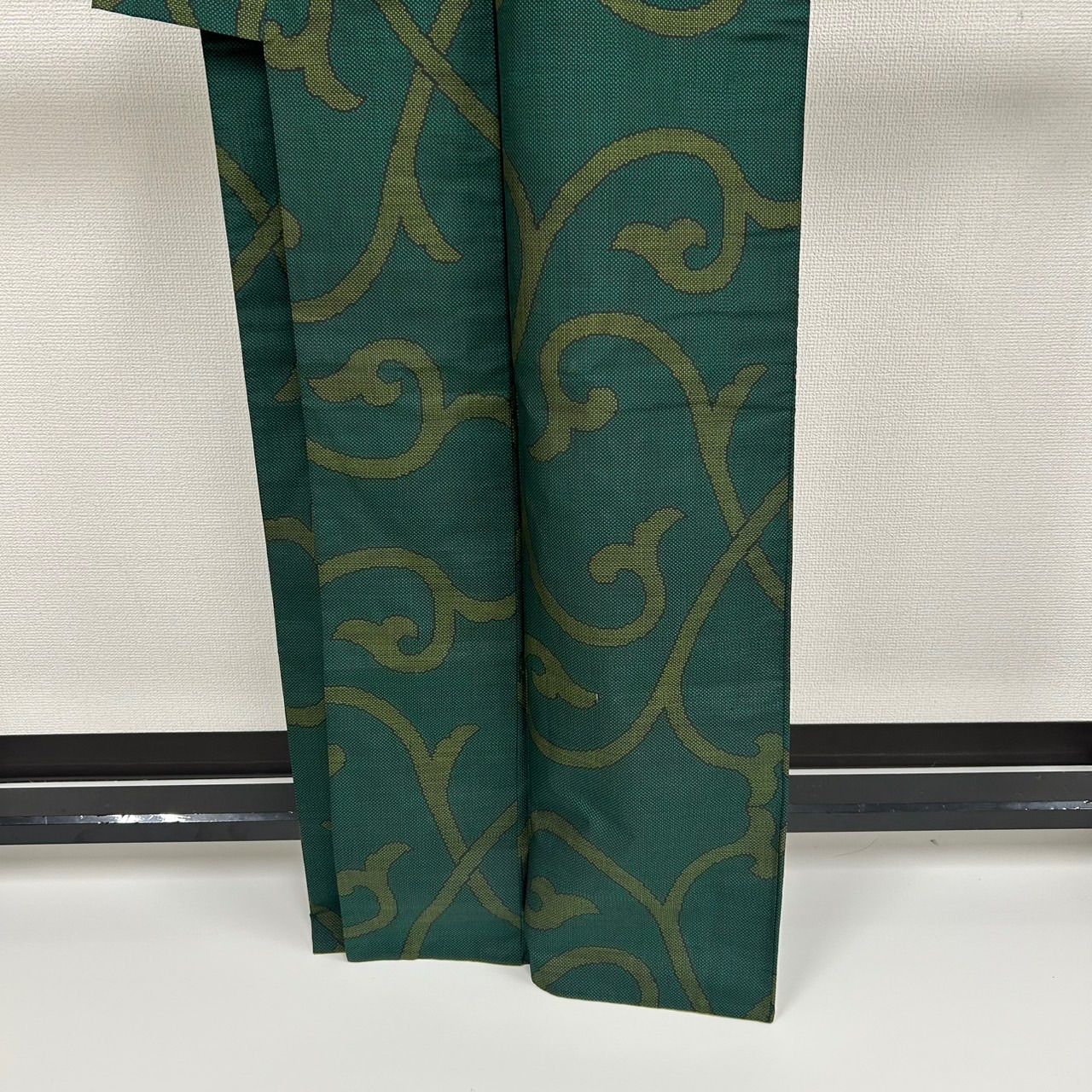 本場大島紬 色大島 一元式 裄66 唐草模様 正絹 着物 MK-1376 - メルカリ