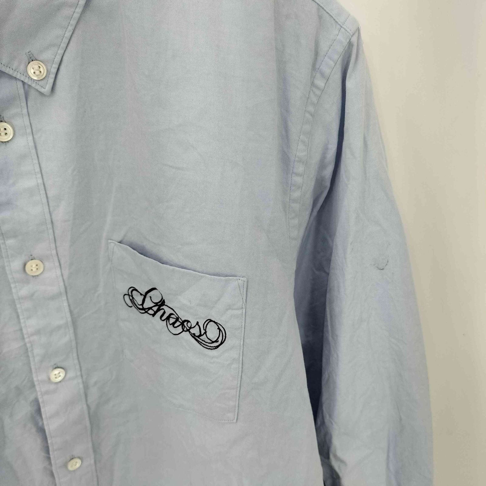アンダーカバー UNDERCOVER OXOP刺繍 ボタンダウンシャツ メンズ JPN