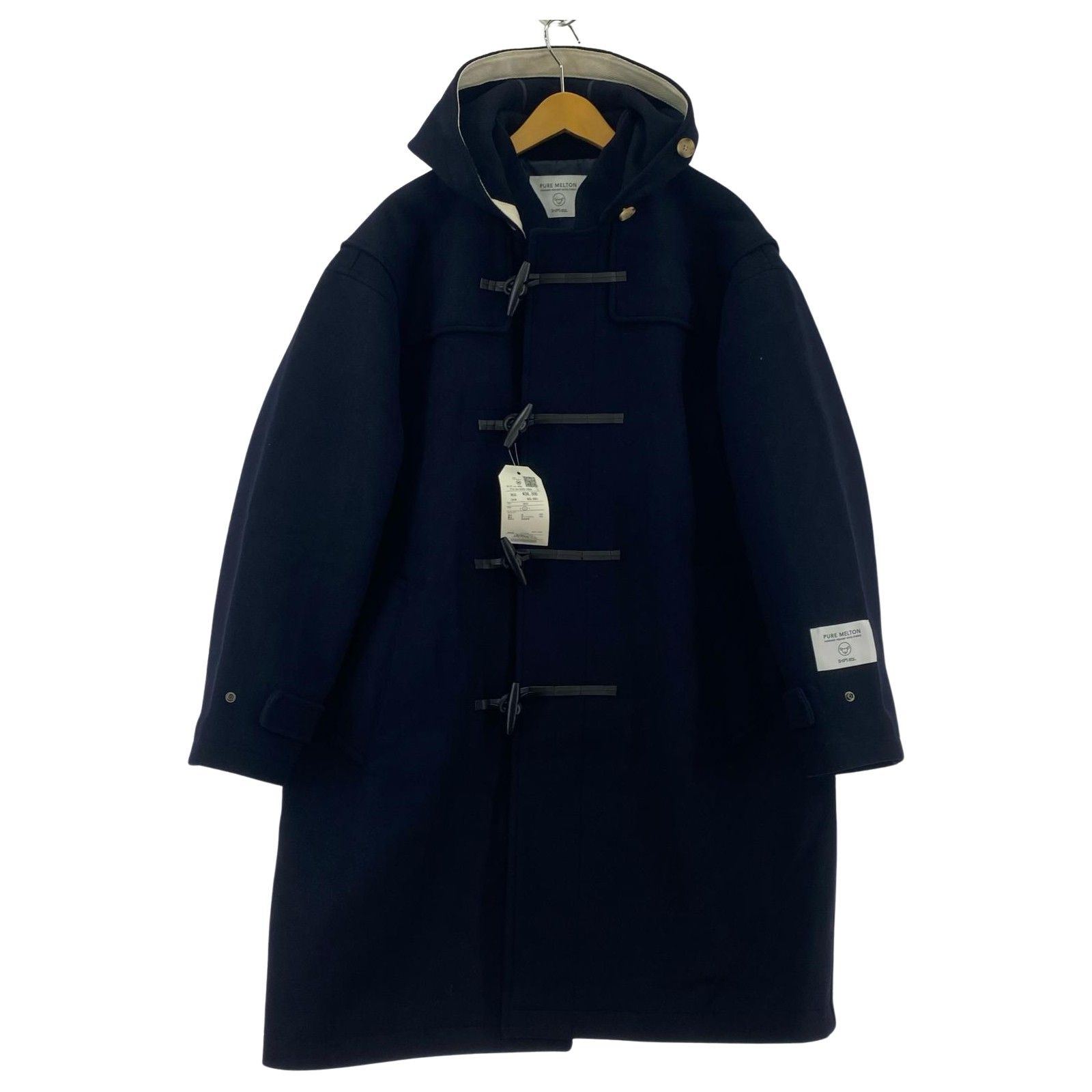 美品 SHIPS any シップス エニィ タグ付き 714-44-0002ダッフルコート