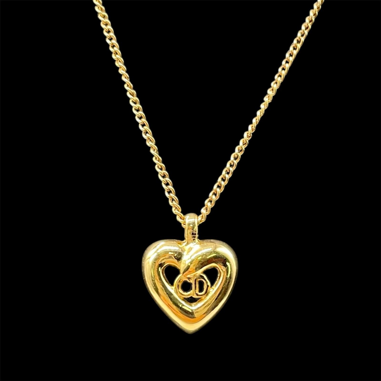 美品☆ Christian Dior クリスチャン ディオール ネックレス ゴールド 販売 CDロゴ サークル 美品】Christian Dior CD  クリスチャン ディオール CDロゴ Dior CDロゴ ネックレス ゴールド 美品