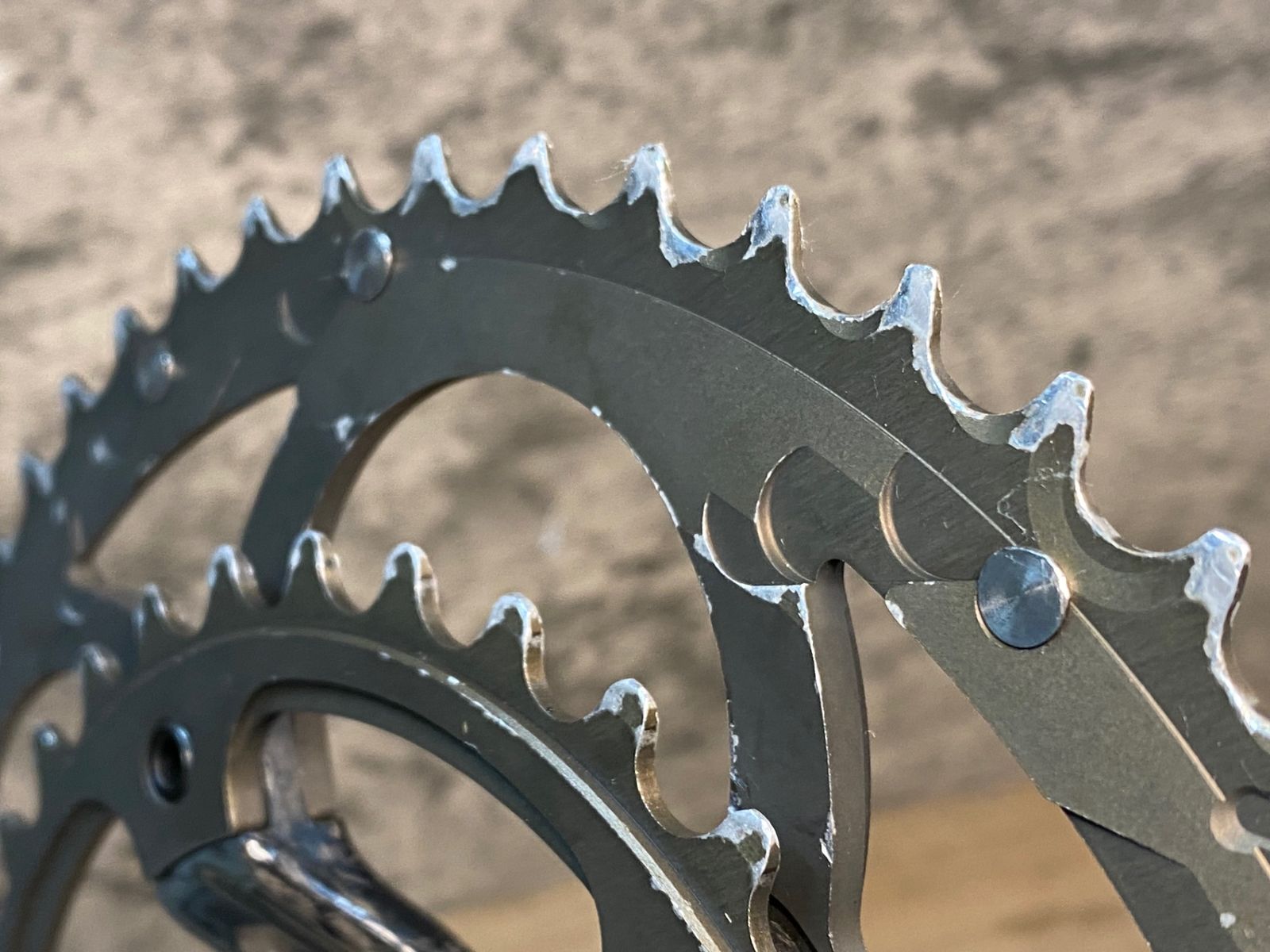 JN283 カンパニョ―ロ CAMPAGNOLO コーラス CHORUS クランクセット 50 