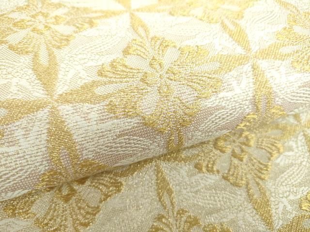 三越 六通柄 袋帯 七宝 鳳凰 花 金糸 三越 六通柄 袋帯 七宝 鳳凰 花 金糸 【公式通販】