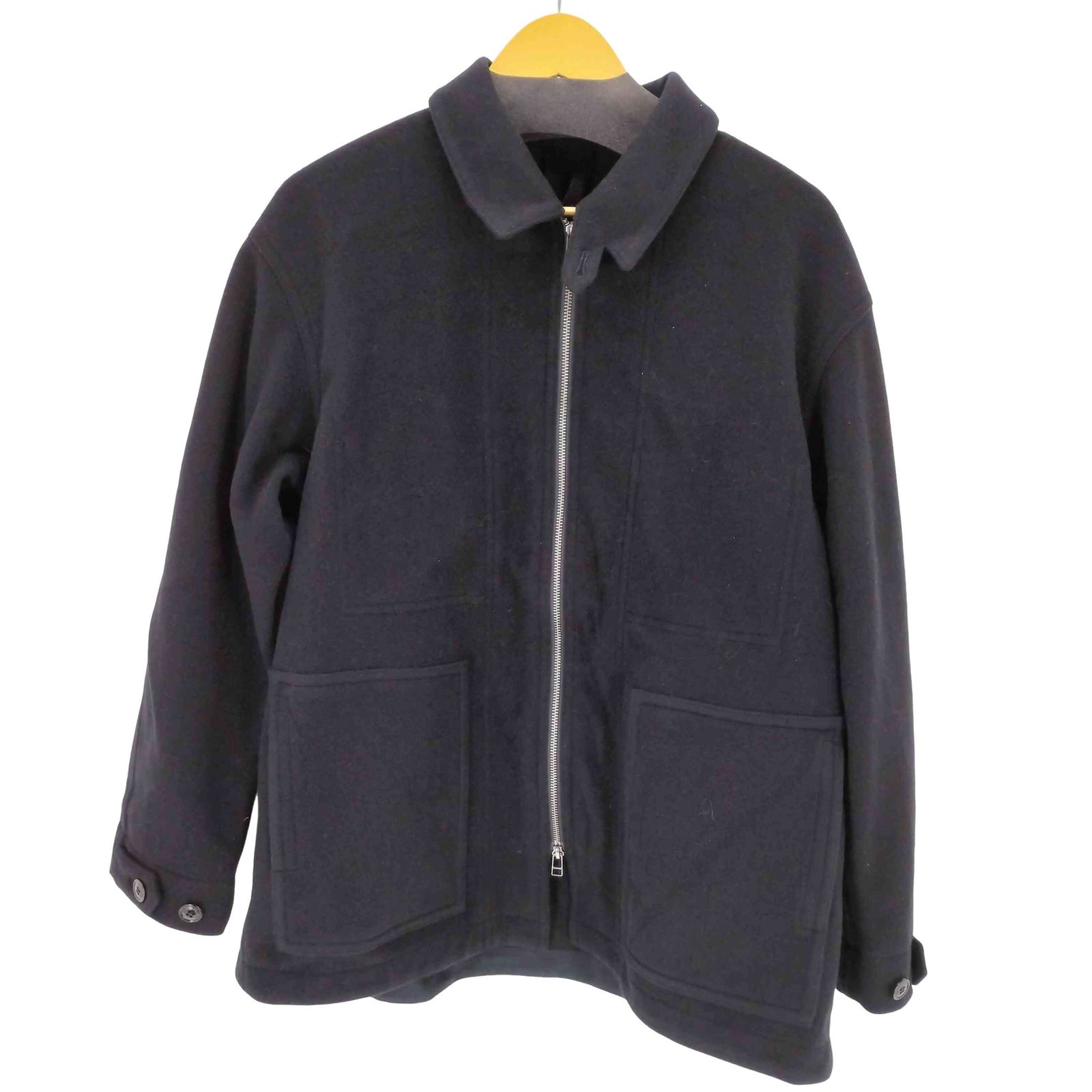 コンフェクト confect ウールカシミヤフリース ジップアップブルゾン 