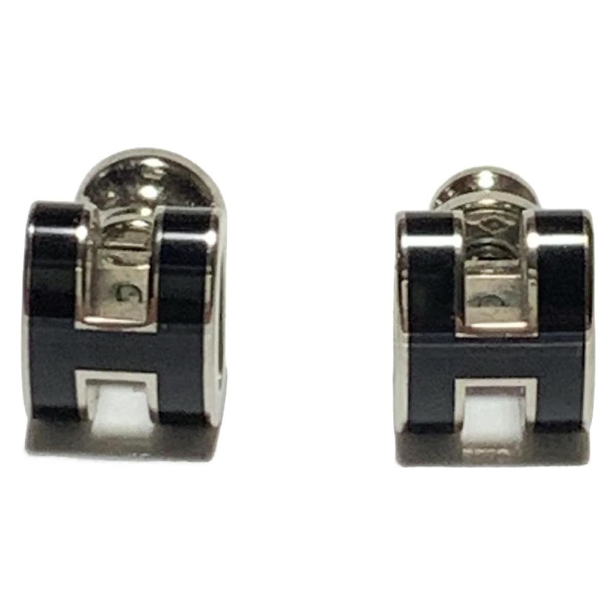 エルメス ポップアッシュ ミニ 黒 ブラック シルバー HERMES エルメス