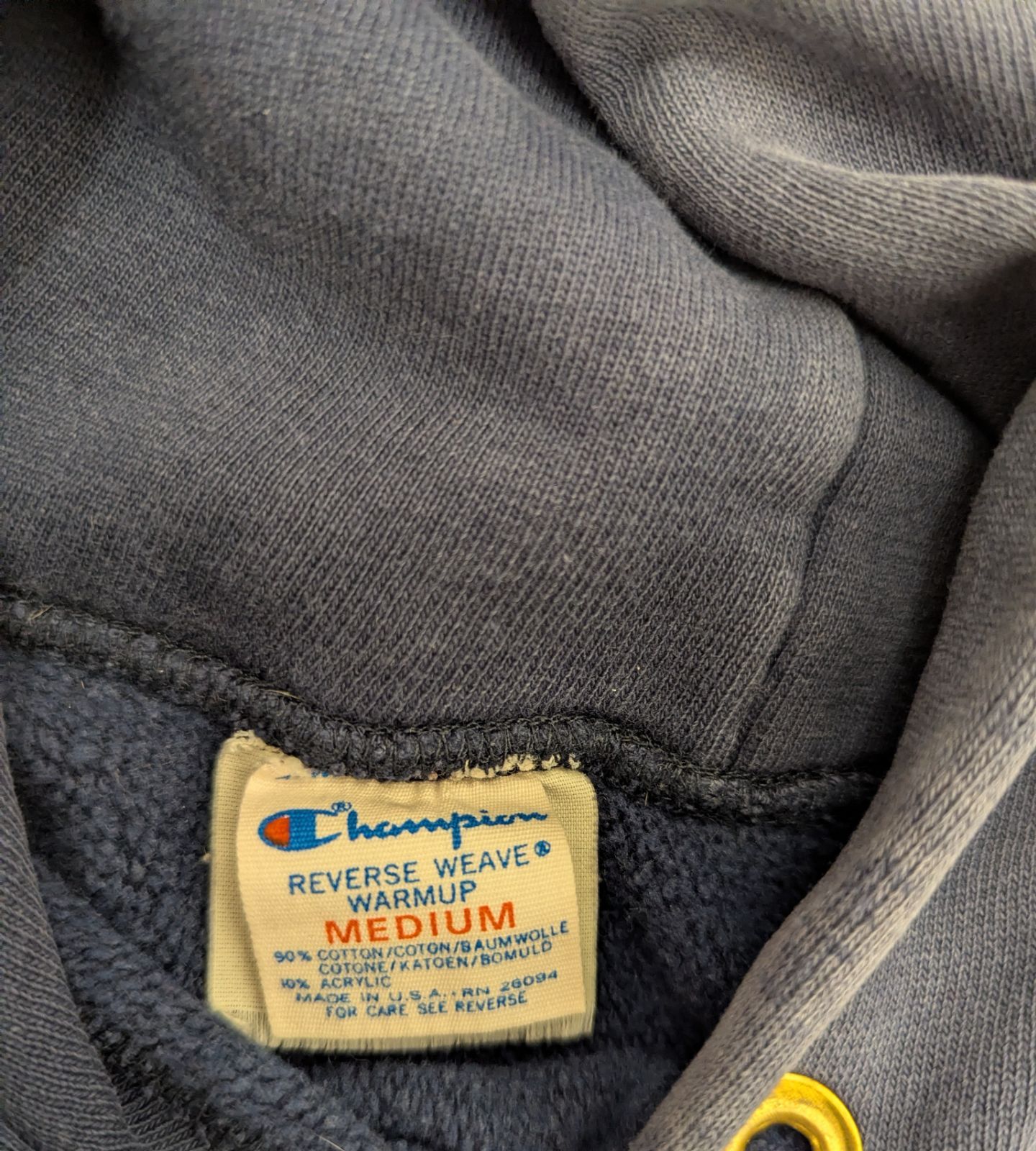 チャンピオンリバースウィーブパーカー　トリコタグ中期　Ｍサイズ 80's】【USA製】【ビンテージ】【チャンピオン】【Champion】【赤