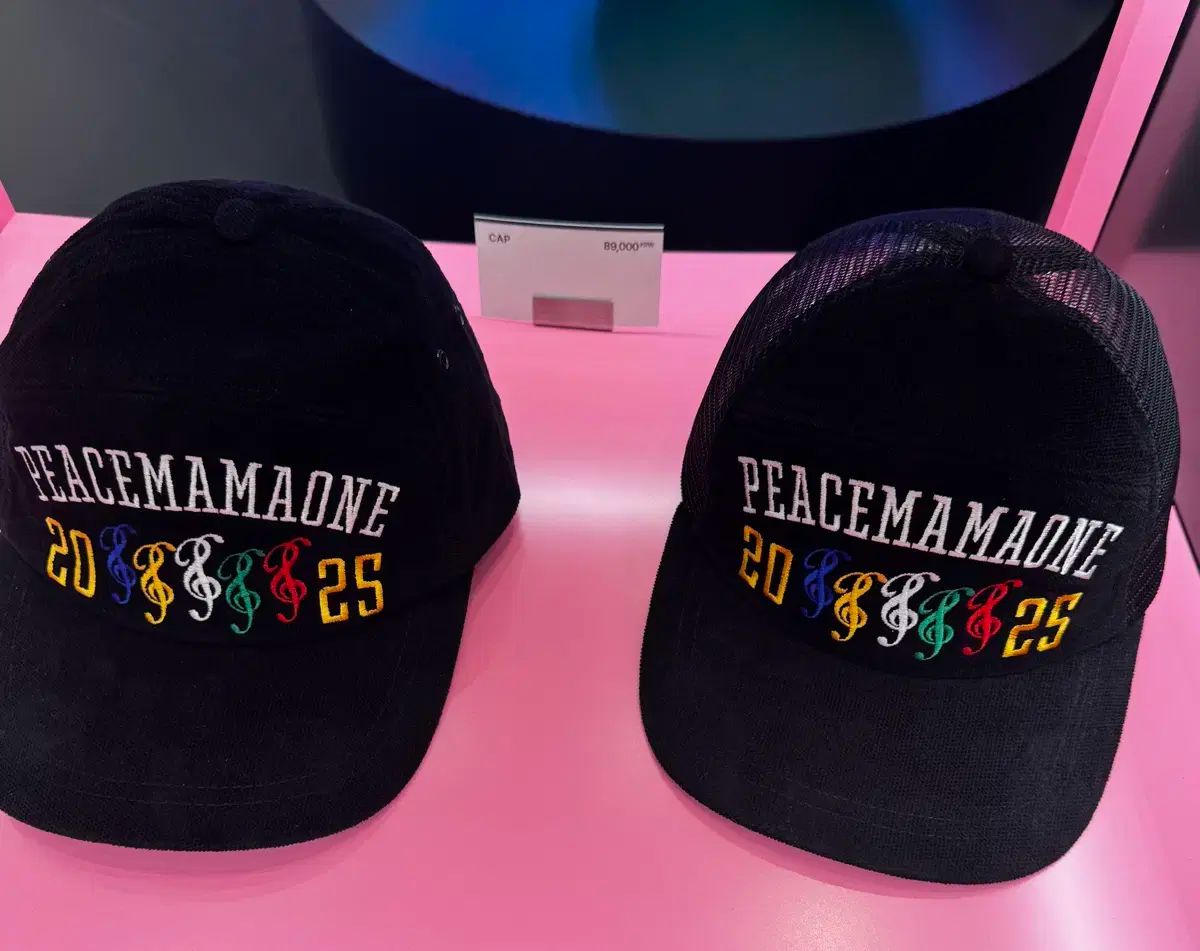 PEACEMAMAONE G-DRAGONコットンキャップ PEACEMINUSONE MAMA キャップ コットン G-DRAGON Peaceminusone X 2025