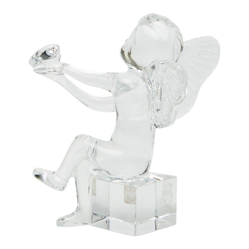 バカラ アンジェロ ケルビムハート ハートを捧げる天使 オブジェ 置物