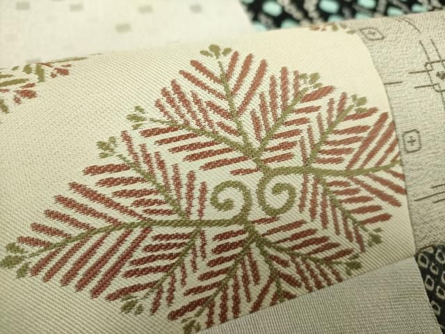 平和屋着物●両面　太鼓柄袋帯　切嵌　絞り　市松松菱　正絹　逸品　DAAZ0864ps 平和屋着物○両面 太鼓柄袋帯 切嵌 絞り 市松松菱 正絹 逸品