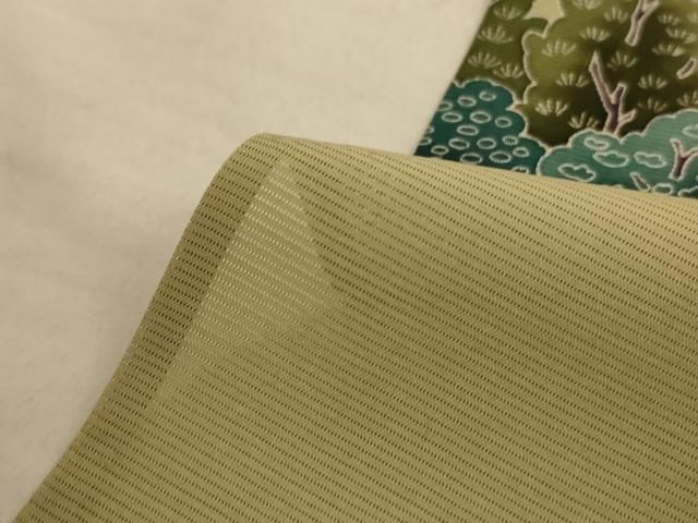 平和屋着物＊夏物 訪問着 友禅 絽 風景文 暈し染め 正絹 逸品