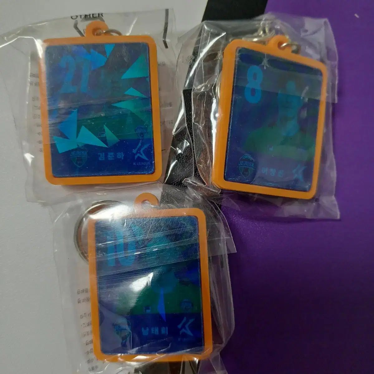 チェジュSK FC Kリーグ キーホルダー 3種