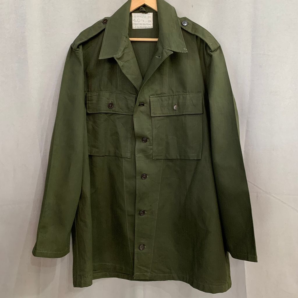 50s Dutch army オランダ軍 M.V.O HBT jacket dead stock フィールド 