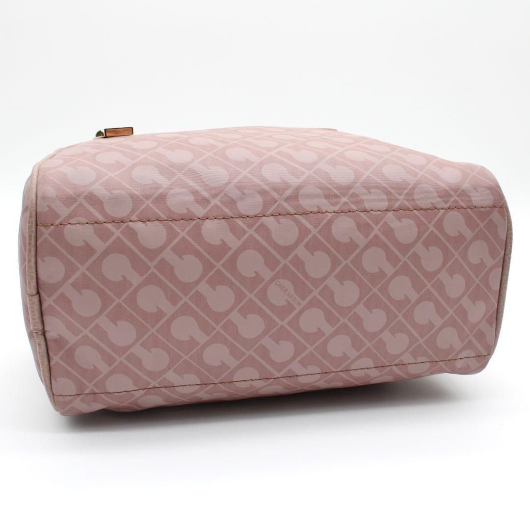 極美品】GHERARDINI ソフティ ハンドバッグ 2way ロゴグラム