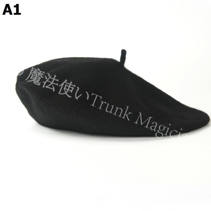 新品未使用韓国秋冬のおしゃれベレー帽赤英倫画家帽蕾羊毛糸女韓国版潮