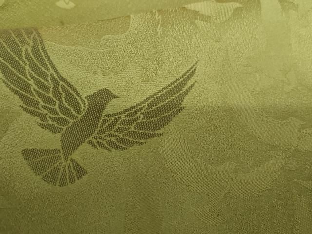 平和屋着物○染色作家 斉藤三才 訪問着 三才鳥 暈し染め 正絹 逸品