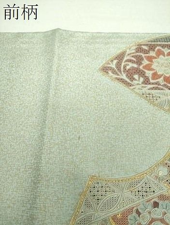 平和屋着物○中国三大刺繍 スワトウ相良刺繍 汕頭相良刺繍 総刺繍 太鼓