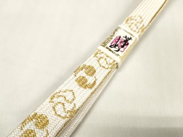 平和屋着物○和装小物 帯締め・帯揚げセット 礼装用 中国三大刺繍 汕頭