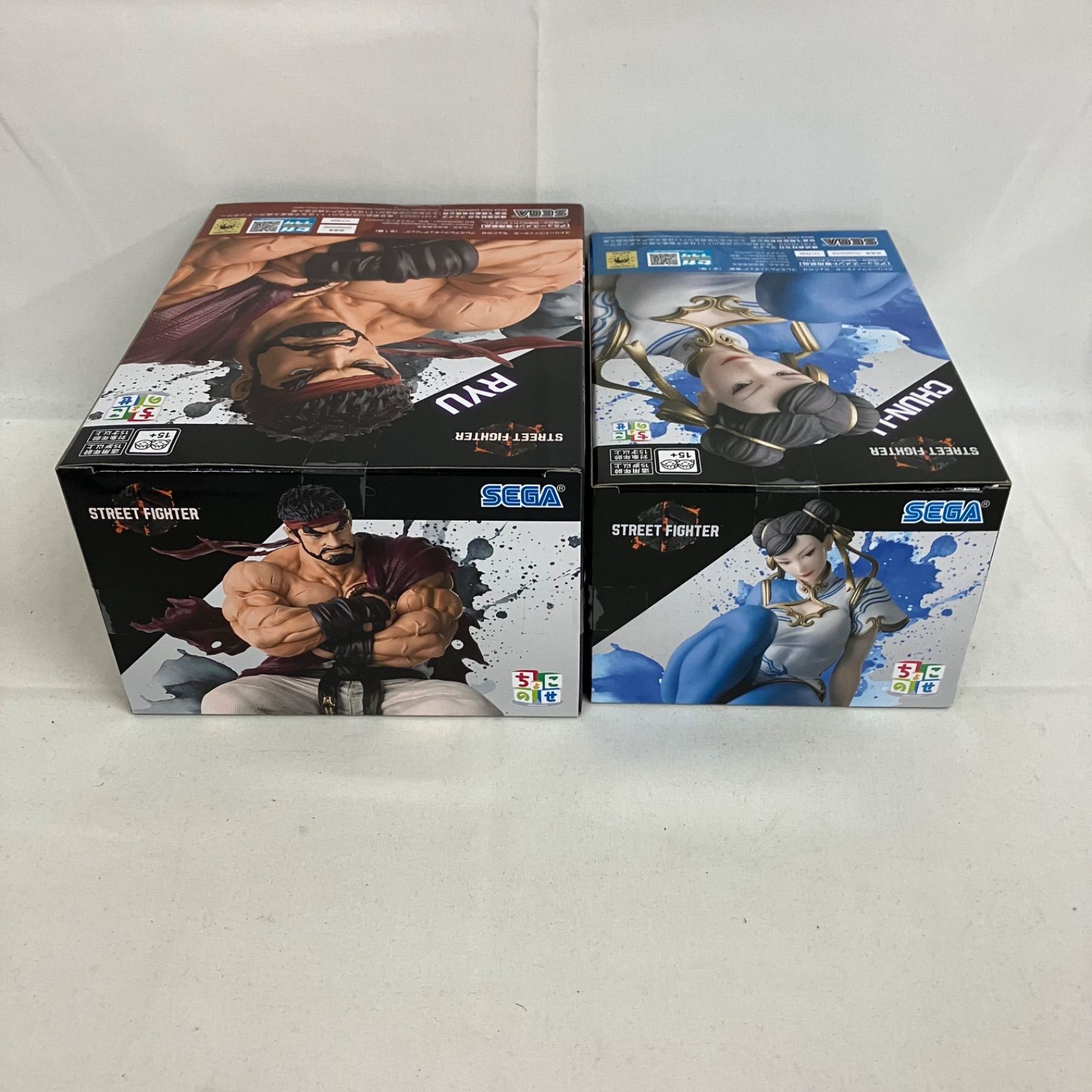 【新品・未開封】ストリートファイター6 フィギュア　4体セット 未開封 ストリートファイター6 ちょこのせ リュウ 春麗 4個セット