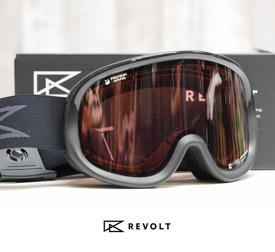 REVOLT ゴーグル Black Gross x Matte 新品 【公式通販】