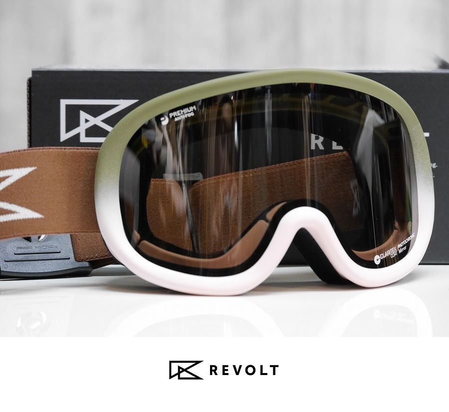 25-26 REVOLT SUPER LIGHT FRAME リボルト ゴーグル | crass
