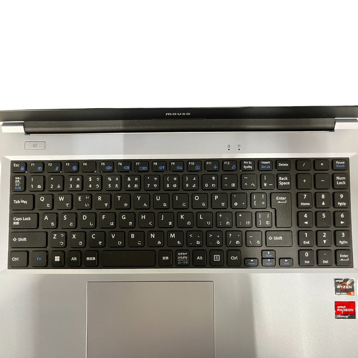 mouse B5A5A01ISCBA Ryzen5 5625U メモリ8GB SSD256GB win11home