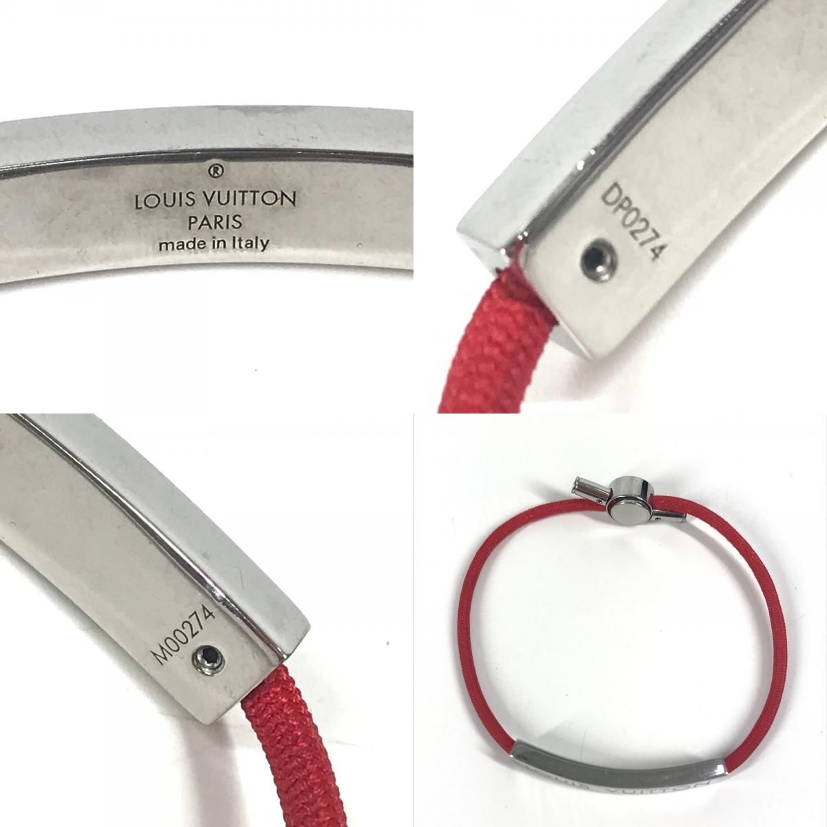 ◇ルイヴィトン◇ブラスレ/LVスペース/ブレスレット/M00274/シルバー LOUIS VUITTON ルイヴィトン ブレスレット ブラスレ スペースLV M00274