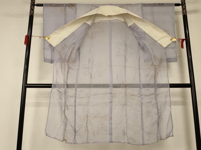 平和屋着物＊夏物 長襦袢 紗 舞花文 麻 逸品 AABD3394jd 【公式通販】