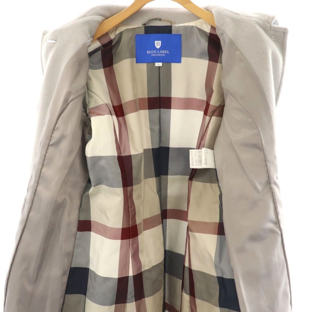 ブルーレーベルクレストブリッジ BLUE LABEL CRESTBRIDGE ウールコート