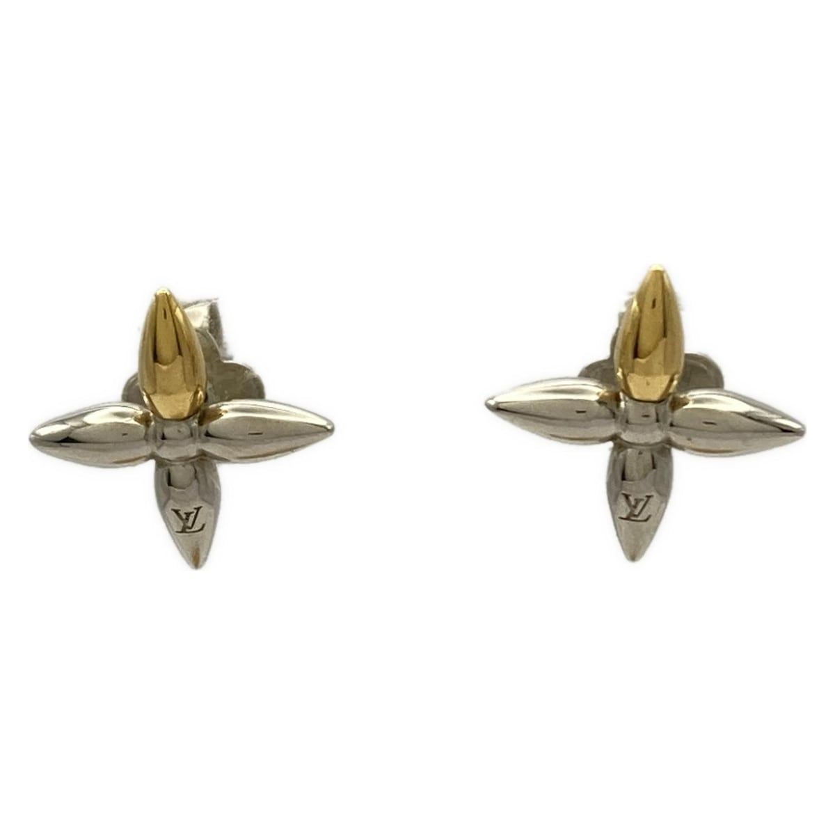 LOUIS VUITTON(ルイヴィトン) ピアス美品 ブックル ドレイユ スタッズ