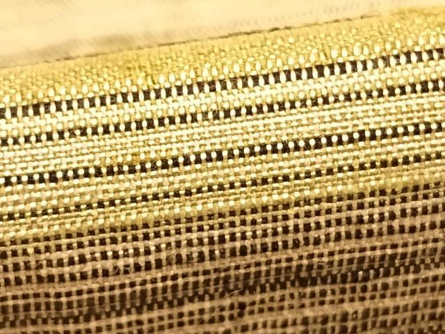 平和屋着物▽上質な紬　単衣　横縞　正絹　逸品　AABD0252fy 平和屋着物▽上質な紬 単衣 横縞 正絹 逸品 AABD0252fy