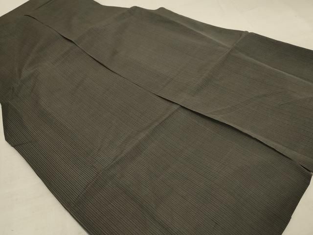 平和屋着物＊夏物 男性 行灯袴 縞 正絹 逸品 AABD3362jd