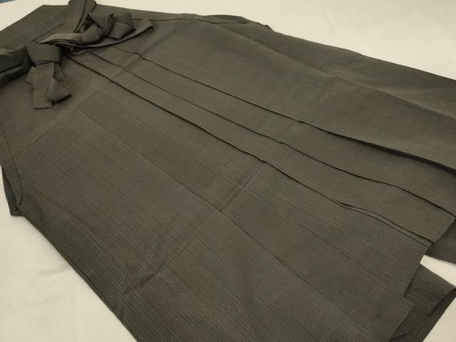 平和屋着物＊夏物　男性　行灯袴　縞　正絹　逸品　AABD3362jd 平和屋着物＊夏物 男性 行灯袴 縞 正絹 逸品 AABD3362jd