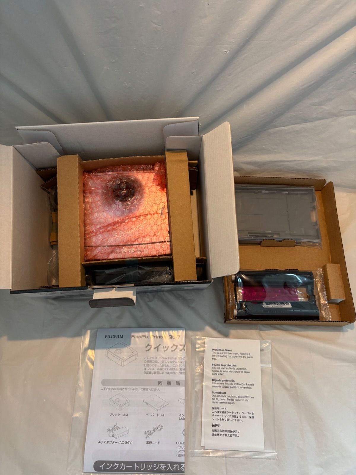未使用】FUJIFILM FinePix Printer QS-7 FinePix Printer インク
