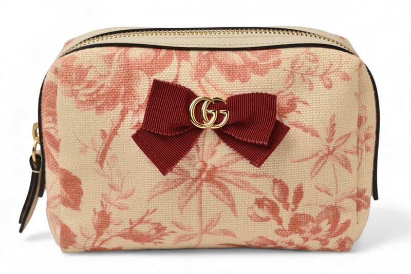 グッチ ポーチ 日本限定 未使用 GUCCI GGマーモント/ハーバーリウム