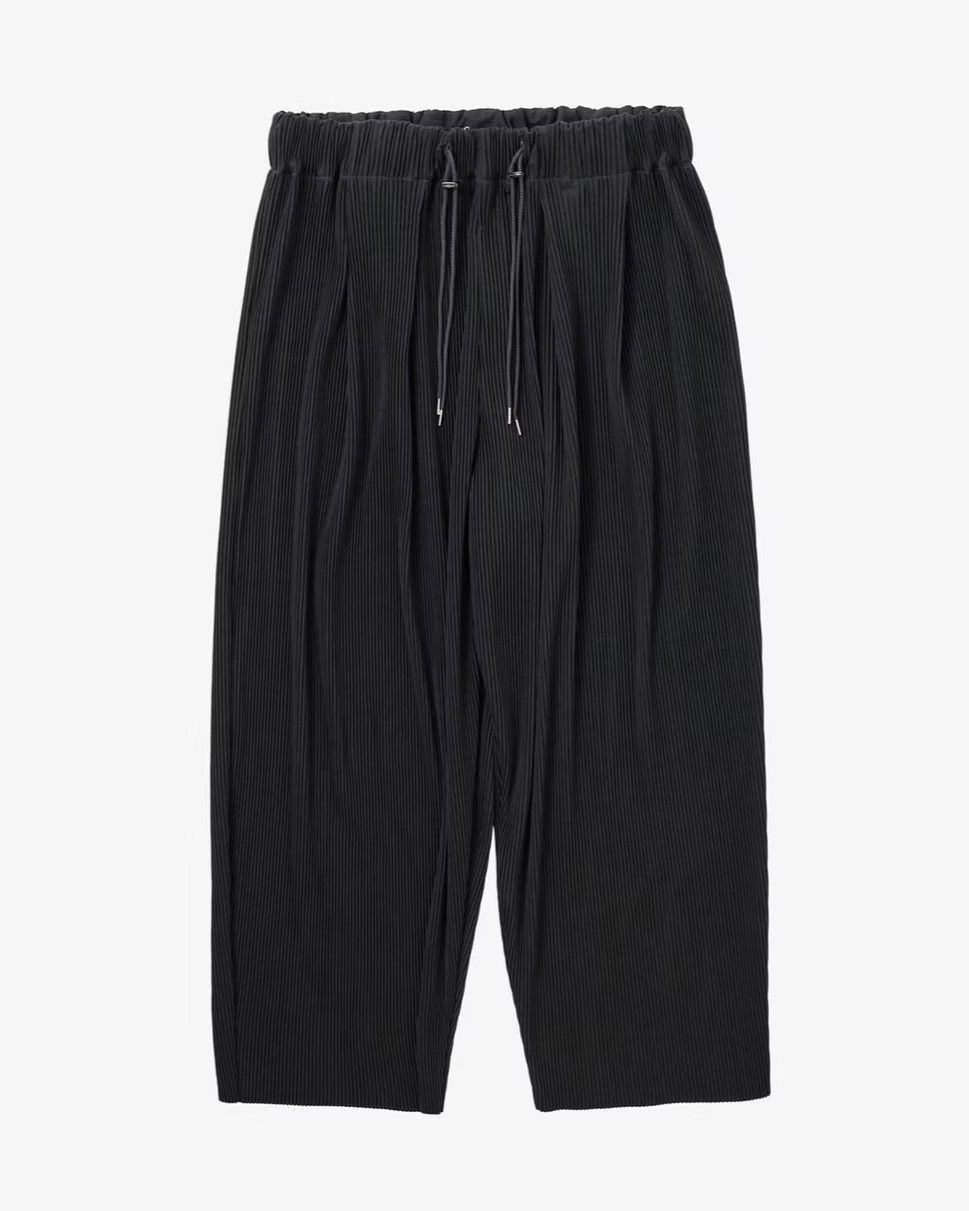 Sillage シアージ circular pants pleats anthracite サーキュラー