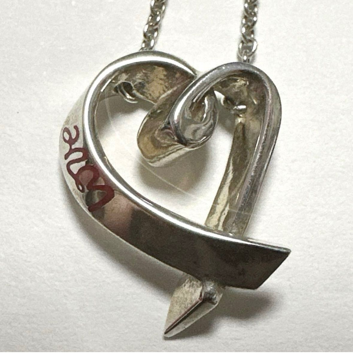 ティファニー Tiffany&Co. ネックレス ラビングハート LOVE ショップ