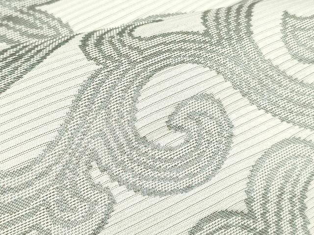 川島織物 九寸名古屋帯 逸品 平和屋着物○西陣 唐織 西陣 正絹 横段草花文 平和屋着物[]子供 唐草文 DAAY3265ma 平和屋□極上 花 紬地 九寸開き名古屋帯 百入
