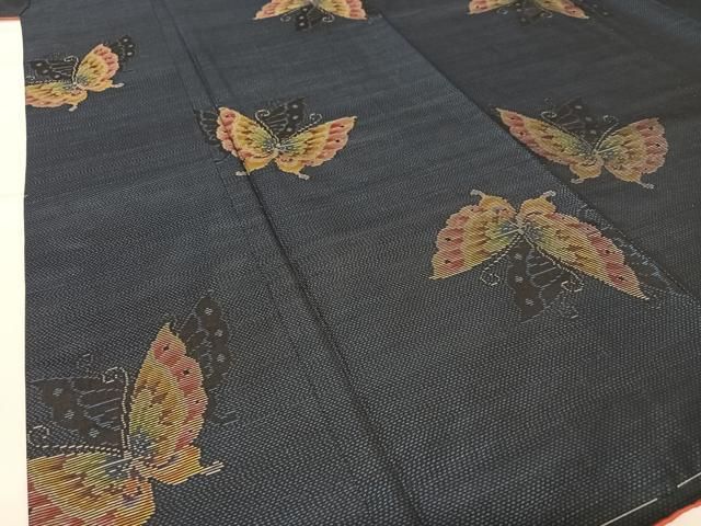 平和屋着物○本場大島紬 舞蝶文 正絹 逸品 未使用 AABC5091zg - メルカリ