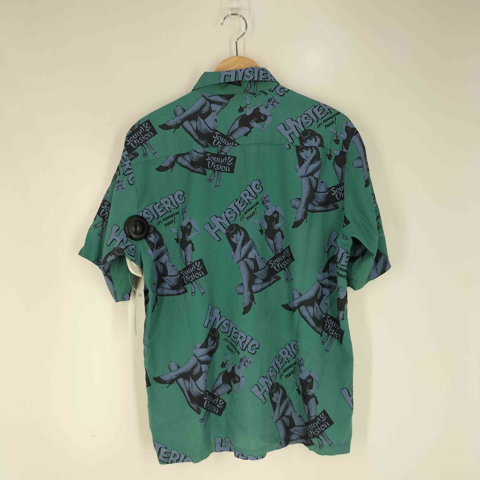 ヒステリックグラマー HYSTERIC GLAMOUR 21SS MONDO VISION柄 アロハ