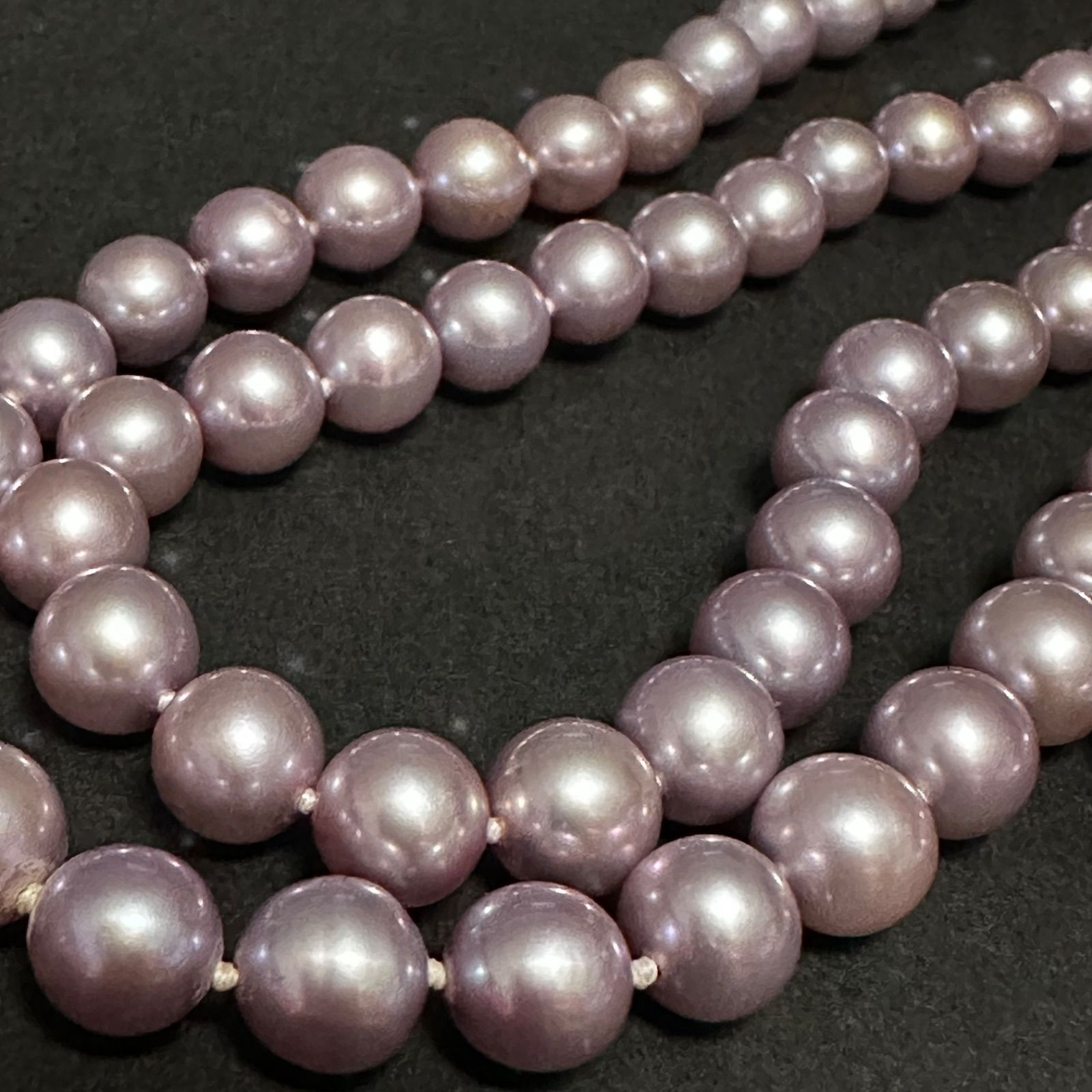 タサキ TASAKI 田崎真珠 ネックレス SV 真珠 パール 約7.0-8.1mm