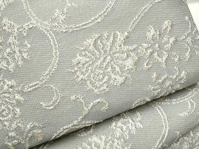 平和屋着物○つけ帯 花唐草文 銀糸 正絹 逸品 CABA1119hy - メルカリ