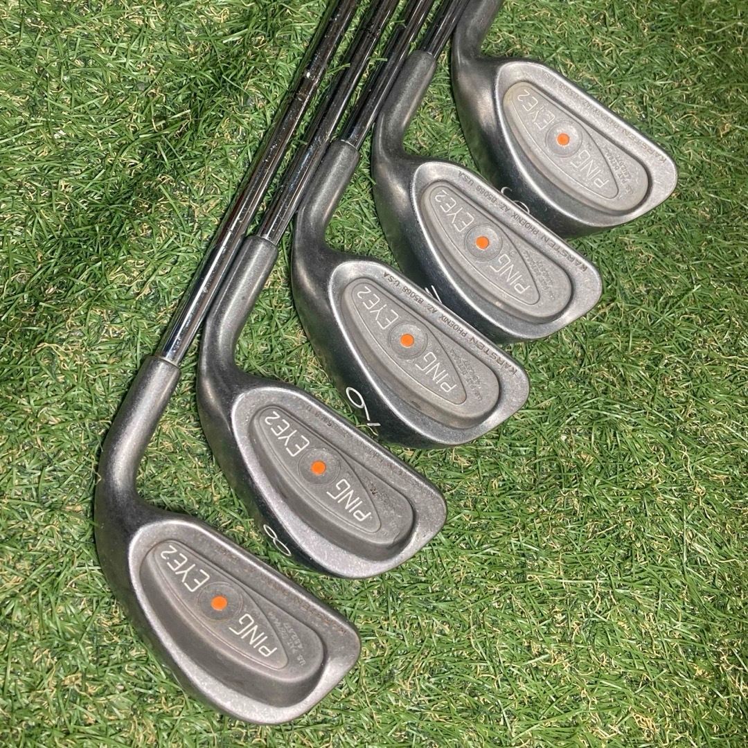 PING　EYE２　アイアン9本セット　右　ピン　アイツー　オレンジドット PING EYE2 オレンジドット アイアン10本 アイツー ピン - メルカリ