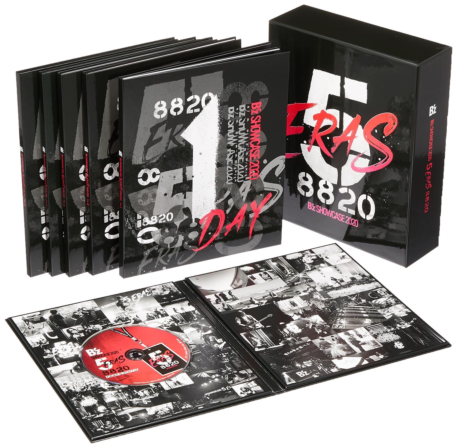 完全受注生産限定　B'z 2020 8820COMPLETE BOX(DVD) 予約受付終了】完全受注生産限定 「B'z SHOWCASE 2020 -5 ERAS 8820