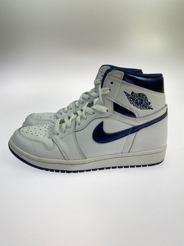 品】NIKE ナイキ AIR JORDAN 1 RETRO HIGH OG LLIC NAVY (2016