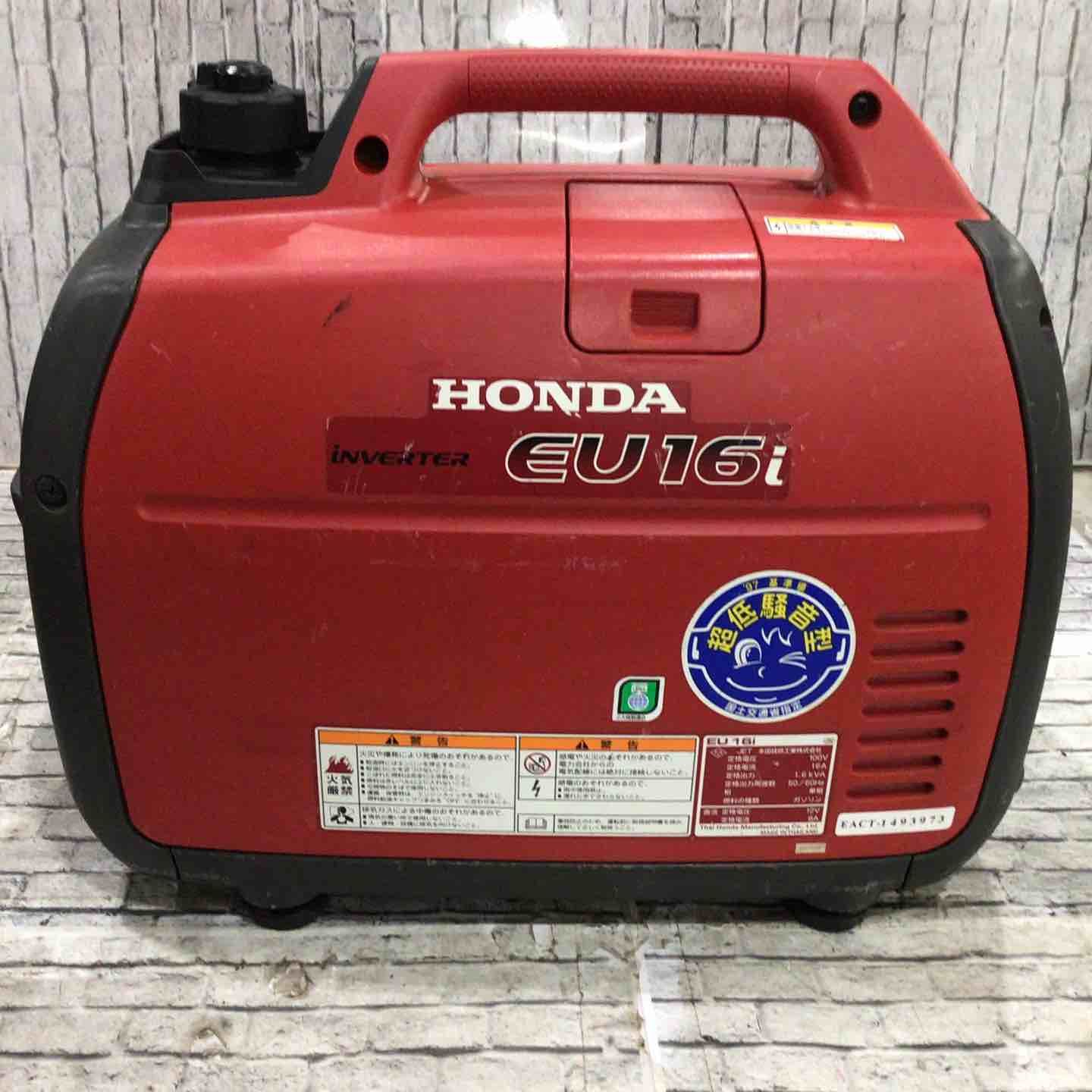 即日発送！美品！ホンダ EU16i 発電機 インバーター仕様 美品】☆ホンダ(HONDA) インバーター発電機 EU16i【川口店】 - メルカリ