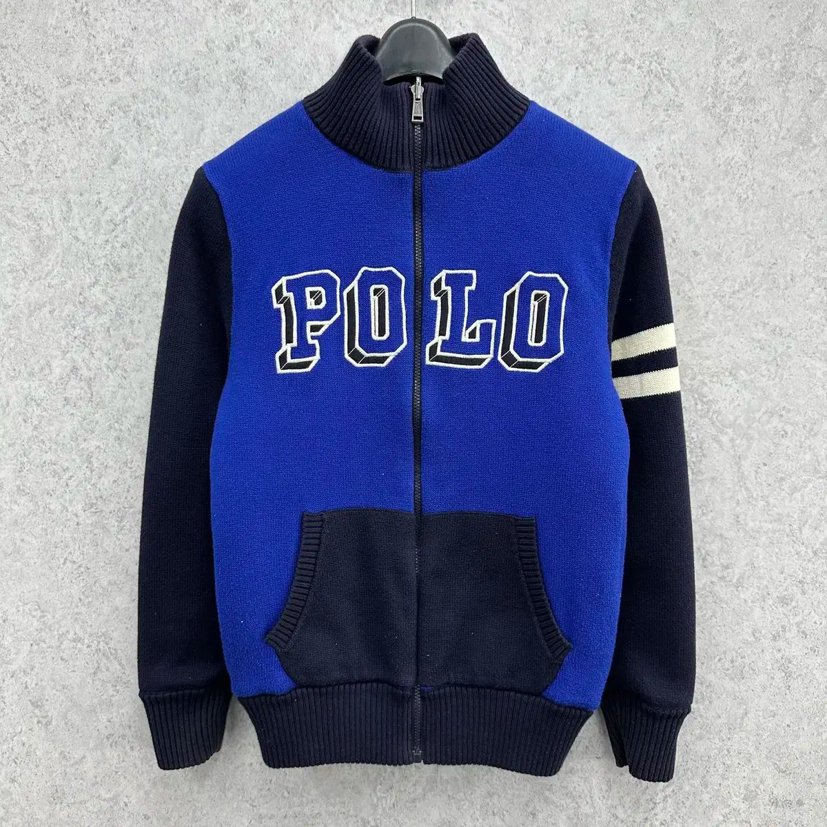 3/19まで⭐︎Polo Ralph Lauren ダウンニット（リバーシブル） ポロ ラルフローレン リバーシブル ダウンニット 140cm｜Yahoo!フリマ