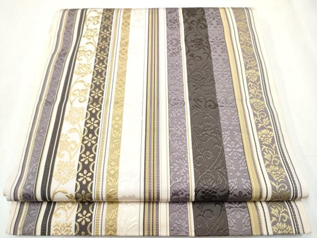 平和屋着物○スリーシーズン 春夏秋 本場筑前博多織 八寸名古屋帯