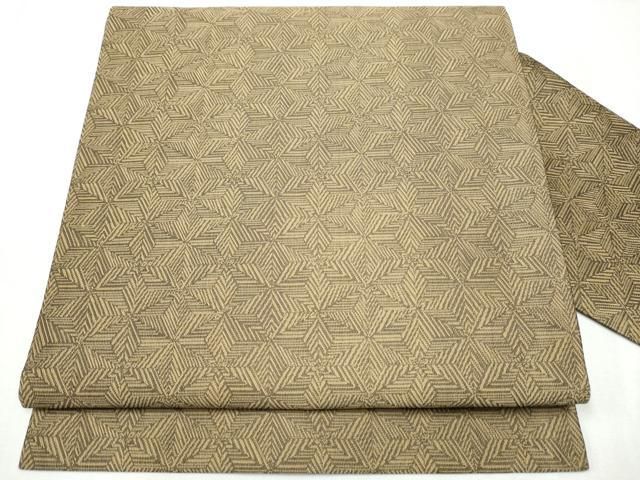 平和屋着物●全通柄　九寸名古屋帯　麻の葉文様　正絹　逸品　CABA1103hy 平和屋着物○全通柄 九寸名古屋帯 麻の葉文様 正絹 逸品 CABA1103hy