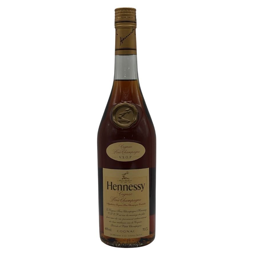 ヘネシー Hennessy ファインシャンパーニュ V.S.O.P クリアボトル 1円~Hennessy（ヘネシー）VSOP クリア スリムボトル ファイン
